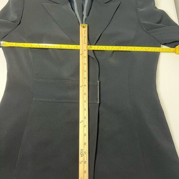 TAHARI Arthur S. Levine Blazer NWOT Black One-Button Size 16 - Picture 9 of 12
